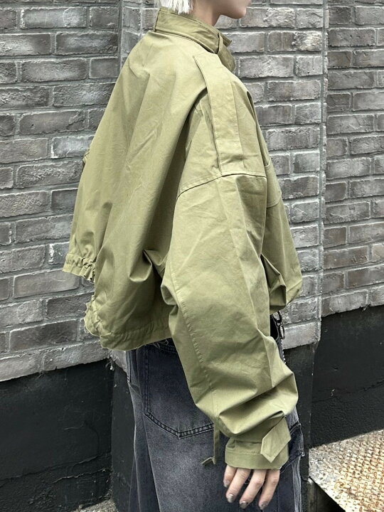 楽天市場】正規品【 Chikashitsu + cropped pocket blouson (2color 