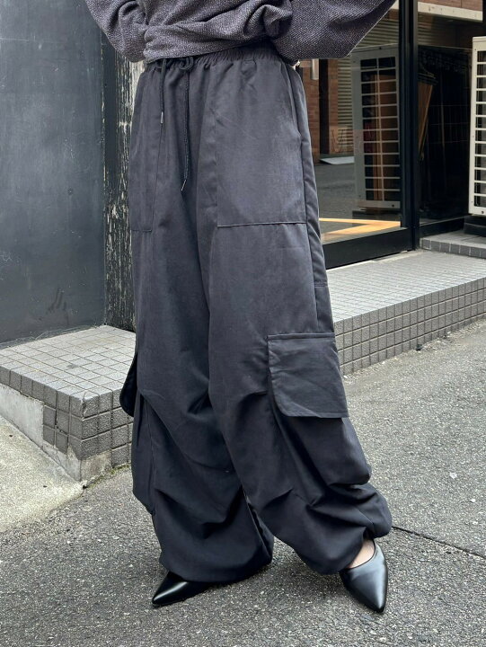 楽天市場】正規品 【 Chikashitsu + oversized cargo pants (3color