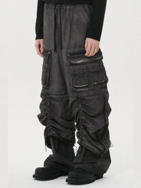 正規品【 DNSR over dyed transform pants 】 ディーエヌエスアール ボトムス ボトム パンツ トランスフォーム デニムパンツ デニム ジーンズ ジーンズパンツ ジーパン 長ズボン Pressing pressing プレッシング プレッシングウェブショップ