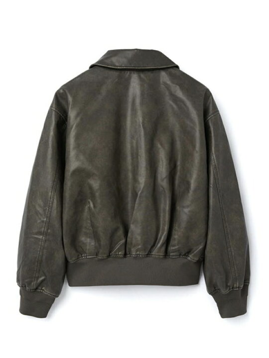楽天市場】正規品【 DNSR flight crop vintage jacket 】 ディーエヌエ  