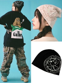 正規品【GALFY 普通にGALFYニットCAP】ストリートファッション ストリート ニット帽 ビーニー