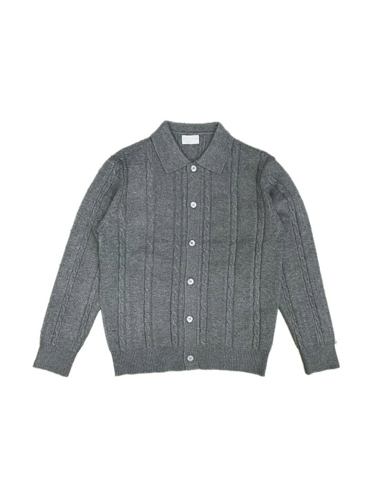 楽天市場】受注制【Chikashitsu +】cable lib knit cardigan : Pressing