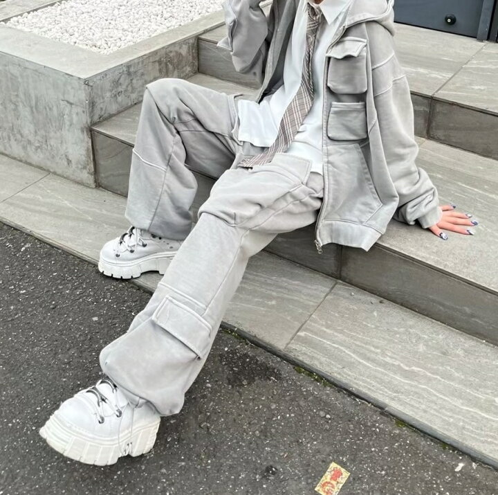 楽天市場】正規品【XU pocket cargo sweat pants (2color)】ストリート 