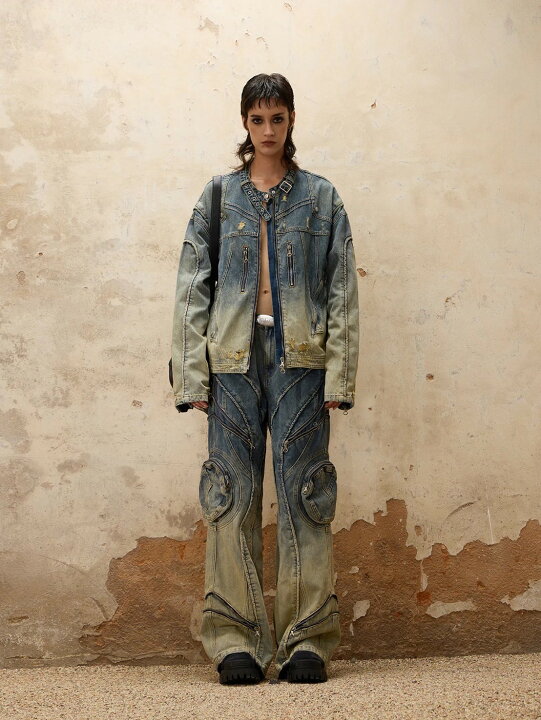 楽天市場】正規品【PERSONSOUL Washing Gradient Denim Jeans】デニム 