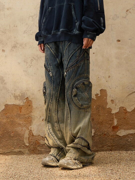 楽天市場】正規品【PERSONSOUL Washing Gradient Denim Jeans】デニム  