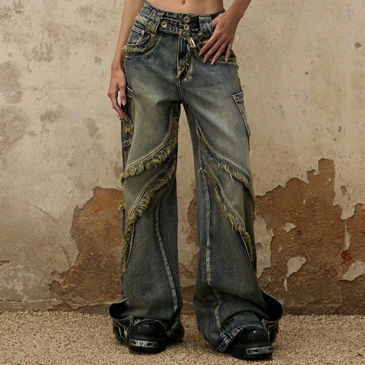 楽天市場】正規品【PERSONSOUL】Destructive Denim Jeans : Pressing 