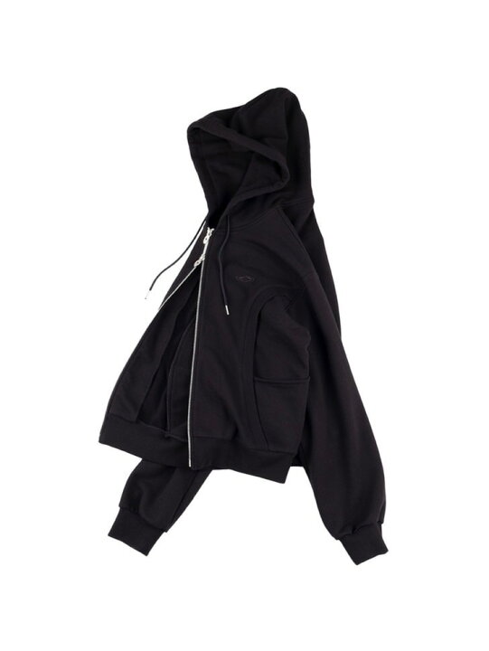 楽天市場】正規品【IFEELLUCKY PLACKET HOOD ZIP UP】パーカー ジップ 