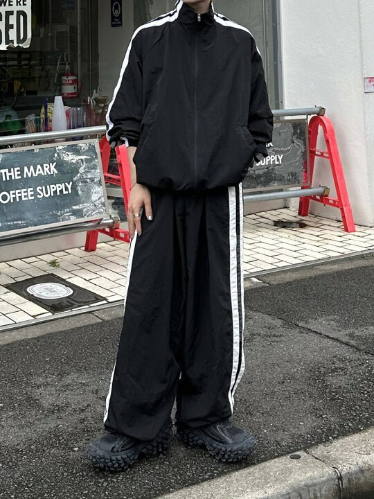 楽天市場】正規品 【 Chikashitsu + set up side line track blouson 