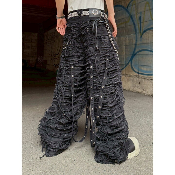 楽天市場】【UNIZ】White Eyes Pants : Pressing