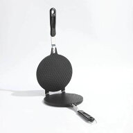 プレス 煎餅メーカー せんべい焼き器 イカ焼き機プレス エッグロールワッフルメーカー フラットパン ワッ…