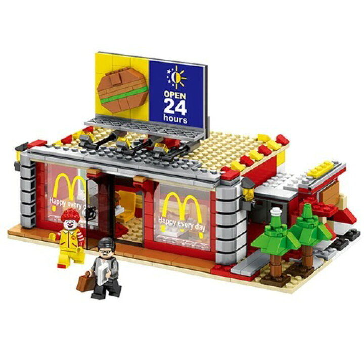 楽天市場 Lego マクドナルド 互換 ブロック おもちゃ ギフト おすすめ Pre Style