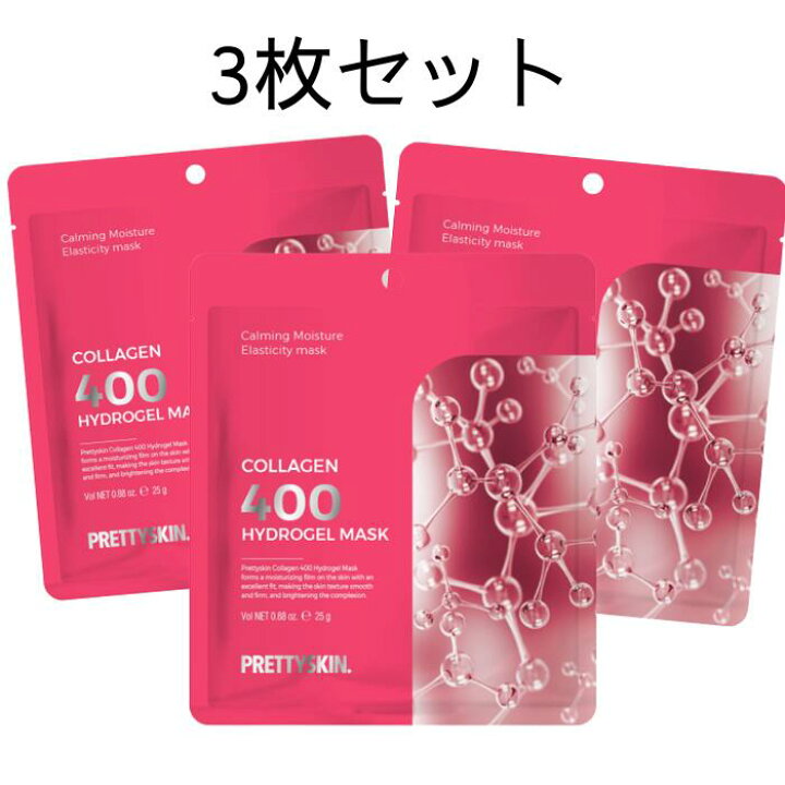 楽天市場】コラーゲン400 ハイドロゲルマスク 25g 保湿 パック 韓国  