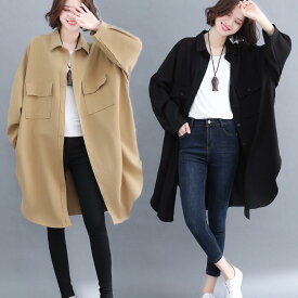楽天市場 ロングシャツコート レディースの通販