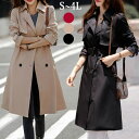 トレンチコート レディース きれいめ コート アウター トレンチ ロング カジュアル ロング ミモレ丈　大きいサイズ　通勤 入学式 入園式 母 ママ ビジネス スーツ 卒園式 卒業式 春秋冬　S　M L　2L 3L 4L