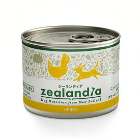 ジーランディアドッグ チキン 170gzealandia ドッグフード/缶/ウエットフード