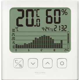 タニタ グラフ付きデジタル温湿度計 (TT-581) [キャンセル・変更・返品不可]