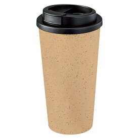 ダブルウォールタンブラー550ml(コーヒー配合タイプ) ベージュ (TS-1773-028) [キャンセル・変更・返品不可]