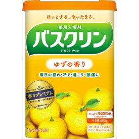 バスクリン ゆずの香り 600G [キャンセル・変更・返品不可]