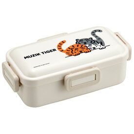 MUZIK TIGER (ムジークタイガー) 抗菌 食洗機対応 ふわっと弁当箱 530ml スケーター [キャンセル・変更・返品不可]