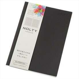 [日本能率協会] 高品質ノート NOLTY ログタイプ A5 ブラック NTBNT1201 [キャンセル・変更・返品不可]
