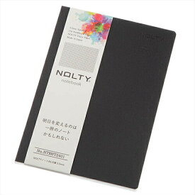 [日本能率協会] 高品質ノート NOLTY 方眼3.5mm B6 ブラック NTBNT2401 [キャンセル・変更・返品不可]