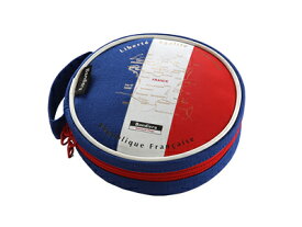 Bandiera ( バンディエラ）ラウンド ポーチ フランス 11757 （BRP-003）フランス国旗 TRICOLORE FRANCE 丸型ケース 丸型ケース【ss】