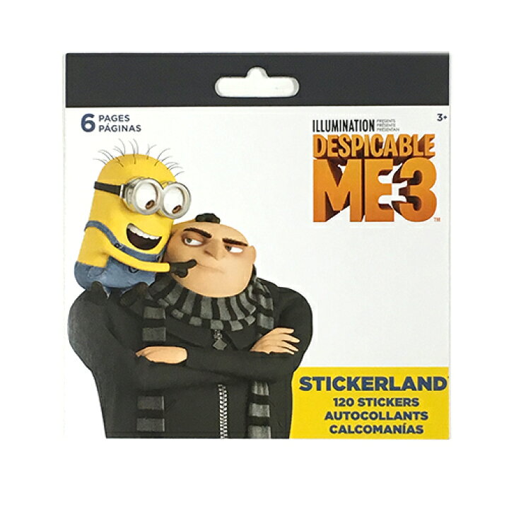 楽天市場 ミニオン ミニステッカー 6シート メール便配送 送料無料 Minions シール ステッカー ミニシール ミニオンズ Stickerland 1 Stickers かわいい キャラクター グッズ 輸入 インポート キャラクター雑貨 プレッツェル