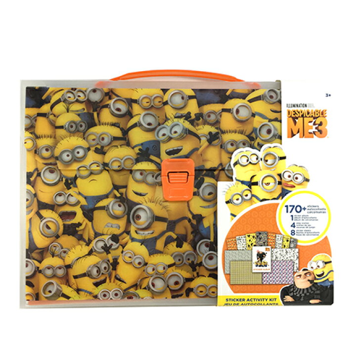 楽天市場 ミニオン ステッカーアクティビティーファイル Minions シール ファイル ドキュメントケース ステッカー おもちゃ グッズ アメリカ 輸入 H Game Ss キャラクター雑貨 プレッツェル