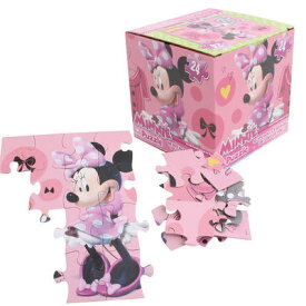 子供会 景品 ミニー パズル 24ピース ディズニー Disney MINNIE ミニーちゃん プレゼント 女の子 おもちゃ キャラクター雑貨 13049【h_game】