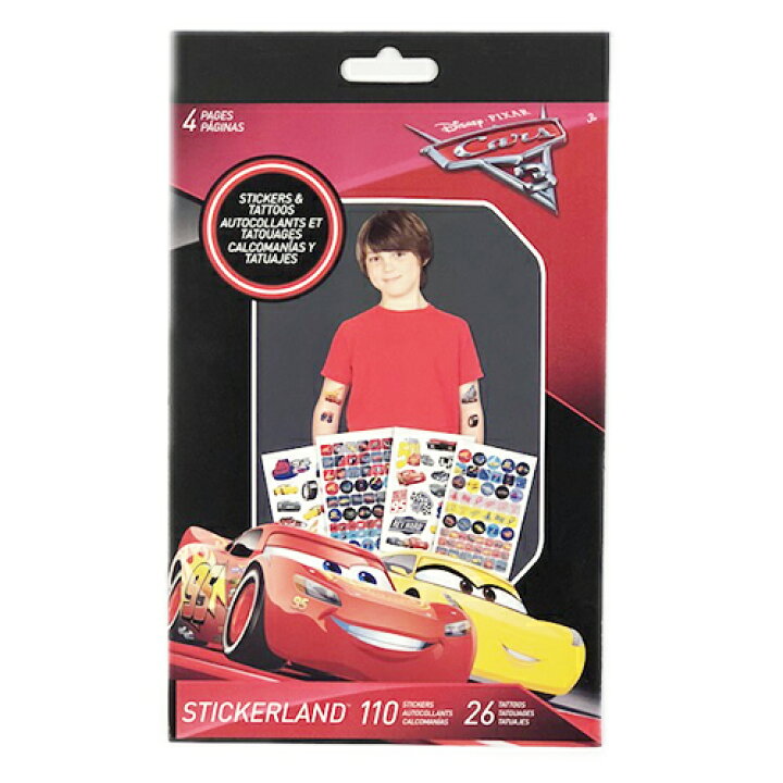 楽天市場 カーズ タトゥーシール ステッカーセット 子供用 メール便配送 子供会 景品 Cars Tattoos シール タトゥーステッカー 文房具 文具 ステーショナリー キャラクターグッズ 雑貨 ピクサー ディズニー Disney キャラクター雑貨 プレッツェル