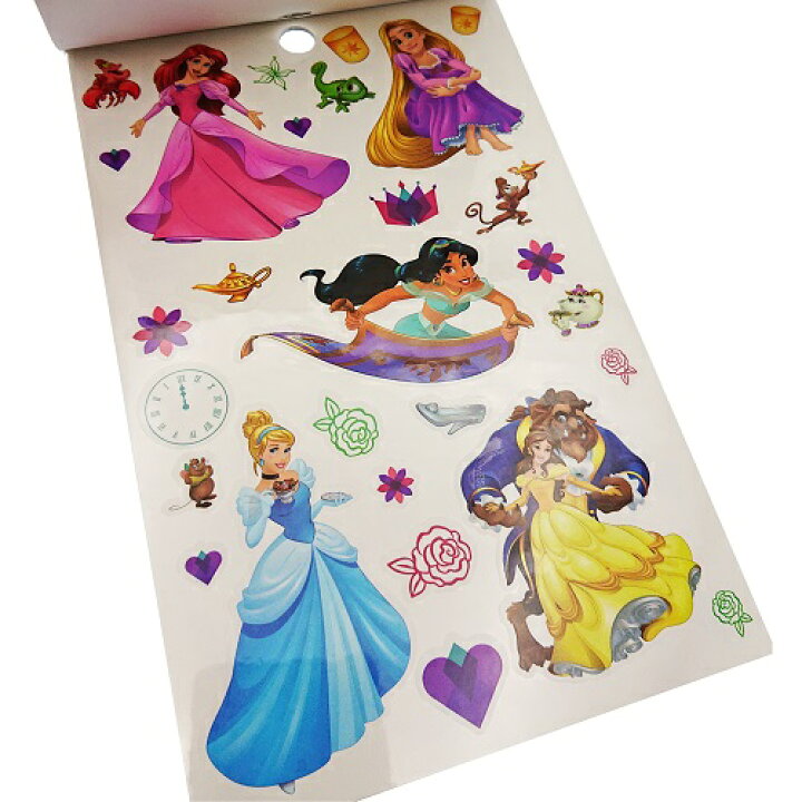 楽天市場 ディズニープリンセス タトゥーブック Over 140 Tattoos Disney Princess シール ステッカー タトゥーシール 女の子 女子 子供 子ども こども かわいい キャラクター パーティー イベント お祭り ハロウィン グッズ 輸入 インポート メール便配送