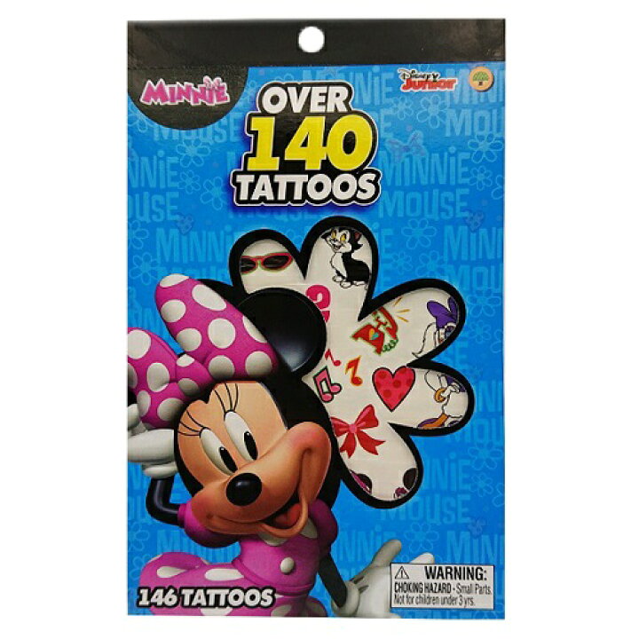 楽天市場 ミニー タトゥーブック Over 140 Tattoos Disney Minnie ミニーマウス デイジー タトゥーシール シール ステッカー Body Stickers コスプレ 仮装 ハロウィン パーティーグッズ イベント お祭り 子供 女の子 キャラクター 雑貨 グッズ メール便配送