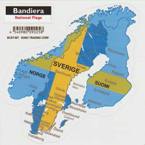 Bandiera (ofBGj_CJbgNAXebJ[ XEF[f 14079 (BCST-007) XEF[f SWEDEN k SVERIGE V[ fJ[ObY G  [֔z