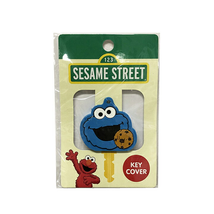 楽天市場 セサミストリート キーカバー クッキーモンスター 鍵 カバー かぎ カギ キャラクター グッズ 雑貨 セサミ かわいい キャラ Sesamestreet アメキャラ ブルー 青 ゴム メール便配送 キャラクター雑貨 プレッツェル
