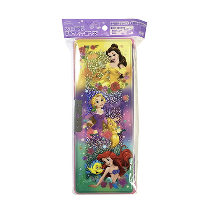 楽天市場 ディズニープリンセス 筆箱 両面 女の子 女子 小学生 鉛筆削り付き ふでばこ ペンケース ペンポーチ ベル ラプンツェル アリエル プリンセス 入学準備 Disney 子供 ステーショナリー 文房具 文具 かわいい プレゼント メール便不可 キャラクター雑貨