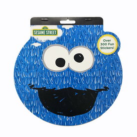 セサミストリート 300 ステッカー ( クッキーモンスター ) 14474b シール Cookie Monster デコレーション デコ ごほうびシール ステーショナリー 文具 子供会 景品 ダイカット アメキャラ 輸入品 男の子 女の子 キャラクター グッズ インポート 輸入品 メール便配送