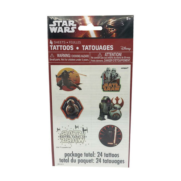 楽天市場 スターウォーズ タトゥー シール 24個入り Starwars 子供会 景品 Disney タトゥシール タトゥー Tatoo パーティー イベント お祭り ハロウィン ディズニー 男の子 キャラクター グッズ メール便配送 Ds キャラクター雑貨 プレッツェル