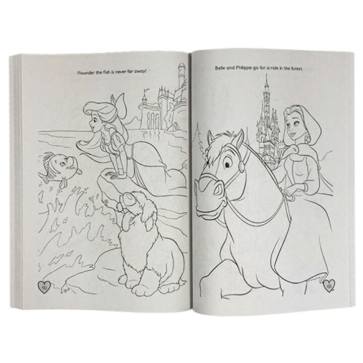楽天市場 ディズニープリンセス ぬりえ カラーリングブック 輸入品 インポート Disney ディズニー ぬり絵 英語 知育玩具 海外 Disneyprincess 女の子 女子 幼児 キャラクター 雑貨 グッズ 景品 プレゼント メール便配送 H Game キャラクター雑貨 プレッツェル