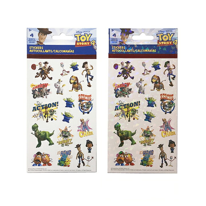 楽天市場 トイストーリー 4シート ステッカー シール 輸入品 インポート Disney ディズニー セット キラキラ ホログラム 海外 Toy Story 男の子 おもちゃ ウッディー バズ キャラクター 雑貨 グッズ バザー 景品 プレゼント メール便配送 キャラクター雑貨