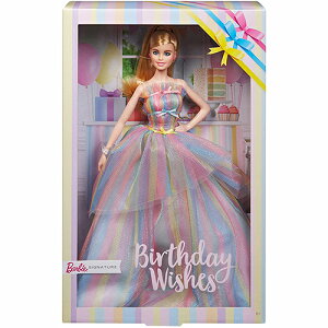 バービー シグネチャー 人形 コレクター バースデー・ウィッシュ・バービー 2020記念ドール 15060 ドール MATTEL Barbie SIGNATUR BirthdayWishes バービーグッズ ドレス コレクション おもちゃ 大人 雑貨 