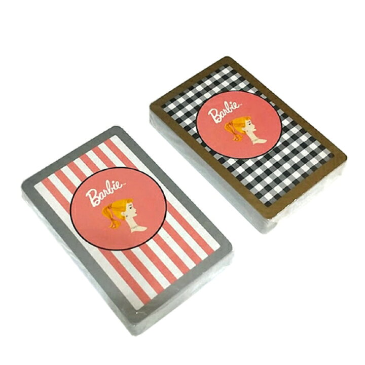 楽天市場 バービー トランプ ダブルデック 2組 ボックス入り 8196 Barbie Playing Cards プレイングカード カードゲーム おもちゃ グッズ キャラクター かわいい 女の子 パーティーグッズ ギフト プレゼント 誕生日 輸入 インポート 送料無料 メール便配送 H Game