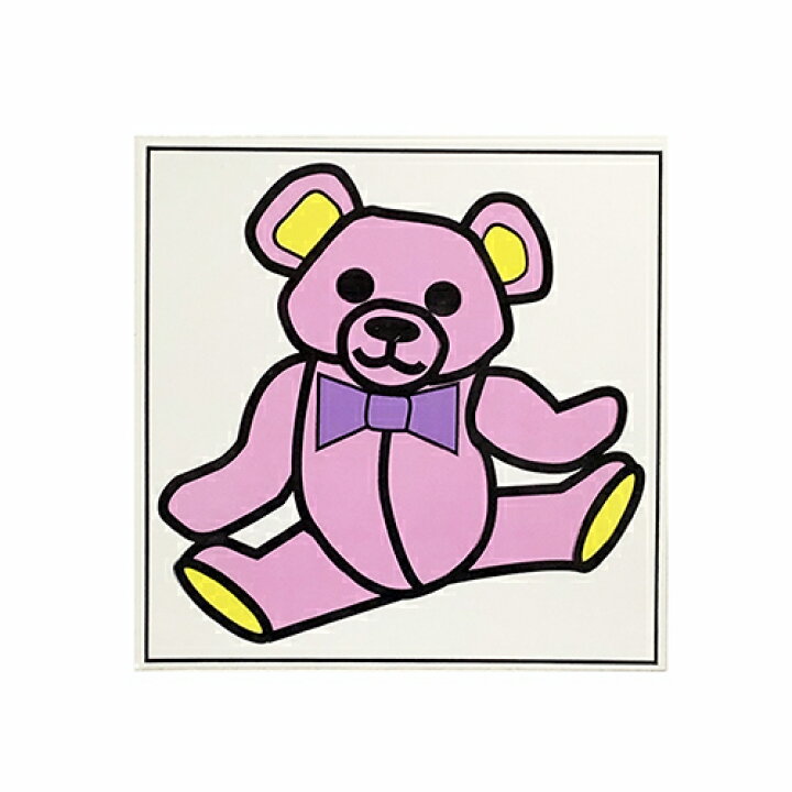 楽天市場 70年代風 ステッカー ピンクくま 1107b ピンク クマ ベア レトロ キャラクター 雑貨 グッズ シール アメリカ 輸入品 デッドストック Usa かわいい インポート ステーショナリー 文房具 メール便配送 Ds キャラクター雑貨 プレッツェル