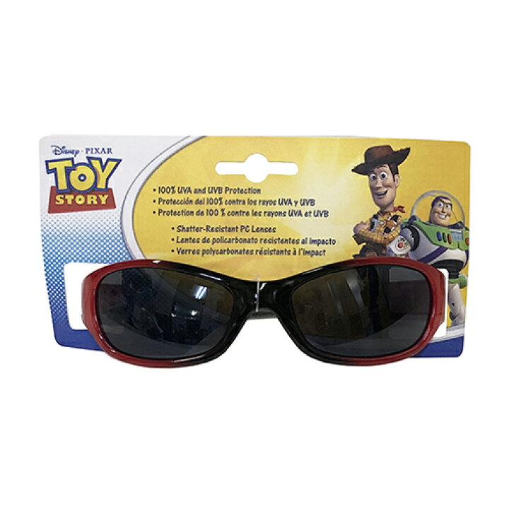 楽天市場 トイストーリー D キッズ サングラス レッド d 赤 子供用 雑貨 海水浴 グラサン 男の子 かっこいい ディズニー キッズ用 子ども用 Uvカット キャンプ アウトドア フェス スポーツ観戦 ハイキング 輸入品 インポート メール便不可 Ss キャラクター