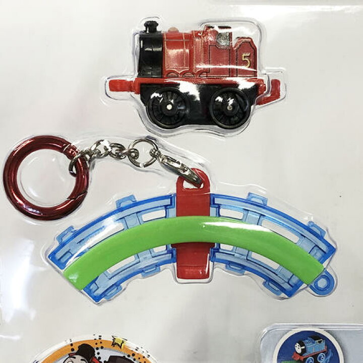 楽天市場】きかんしゃトーマス MINIS レール キーチェーン (ジェームス 