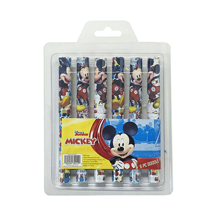 楽天市場 ミッキー ボールペン 6本 ブラック 0 5mm Mickey 筆記具 黒 ペン ステーショナリー 文具 文房具 キャラクター 雑貨 グッズ ディズニー Disney おみやげ インポート 海外 輸入品 景品 バザー まつり クリスマス プレゼント メール便配送 キャラクター