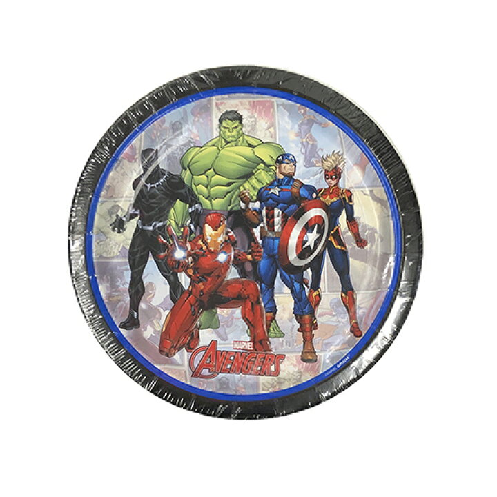 楽天市場 アベンジャーズ 紙皿 ペーパープレート 丸 S 8枚入り 使い捨て お皿 パーティー 誕生日 アイアンマン ハルク かっこいい パーティーグッズ 男の子 インテリア 飾り付け 輸入品 インポート メール便配送 キャラクター雑貨 プレッツェル