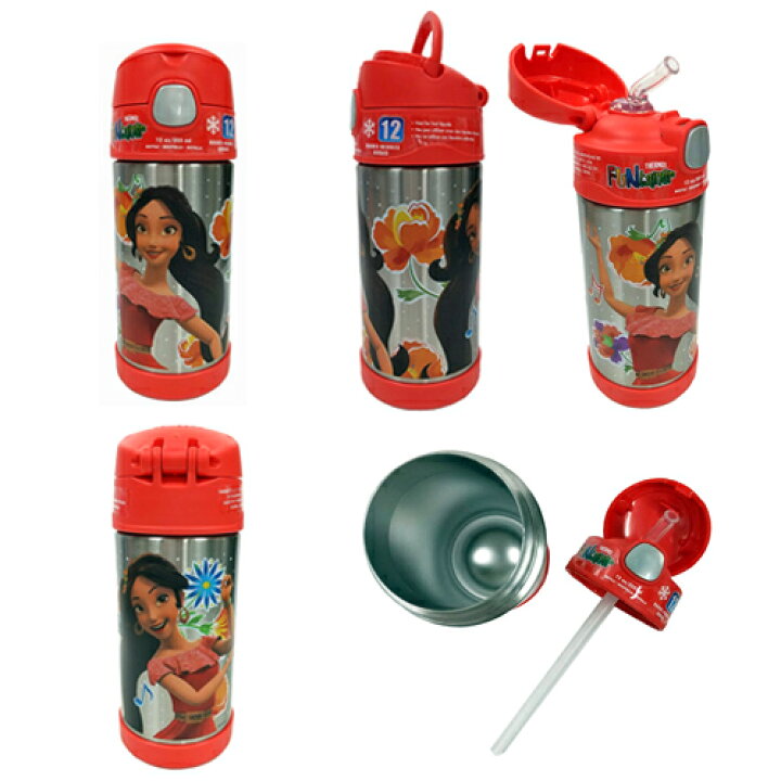 アバローのプリンセスエレナ 水筒 Thermos Yts0030 キャラクター グッズ サーモス ステンレス ストロー ストローボトル ディズニー 保冷 替えストロー 最大51 オフ 替えストロー