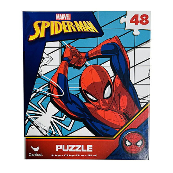楽天市場 スパイダーマン パズル 48ピース スパイダーマン a ジグソーパズル ピースが大きい 易しい 知育 おもちゃ マーベル アメコミ ヒーロー かっこいい ギフト プレゼント キャラクター グッズ 輸入品 インポート キャラクター雑貨 プレッツェル