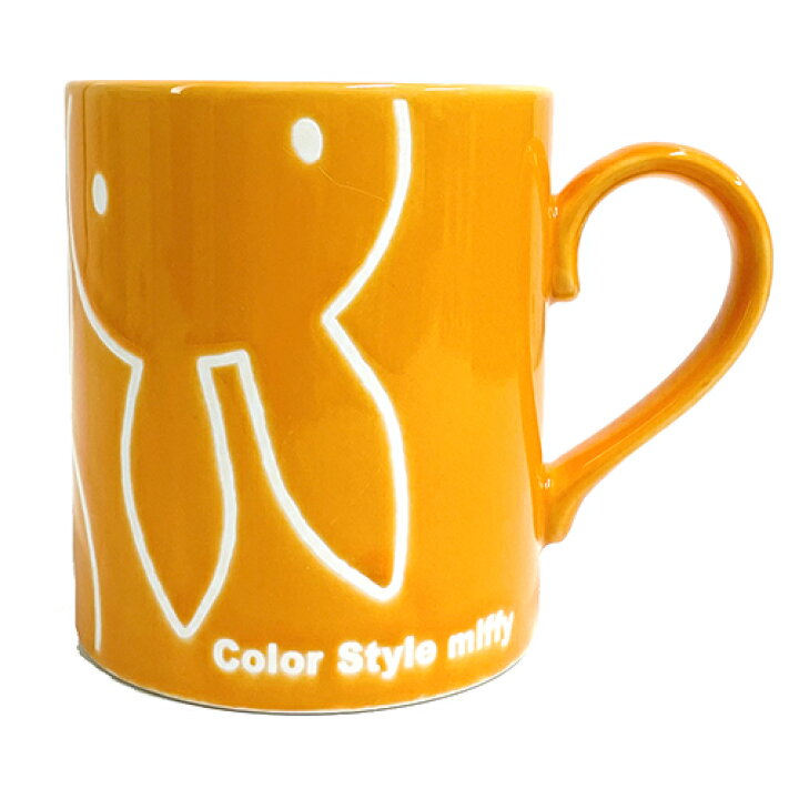 楽天市場 ミッフィー 撥水マグ オレンジ ミッフィーちゃん グッズ 食器 マグカップ カップ マグ かわいい 動物 絵本 キャラクター 雑貨 ディックブルーナ ブルーナ うさこちゃん うさぎ 食洗機対応 レンジ対応 キャラクター雑貨 プレッツェル