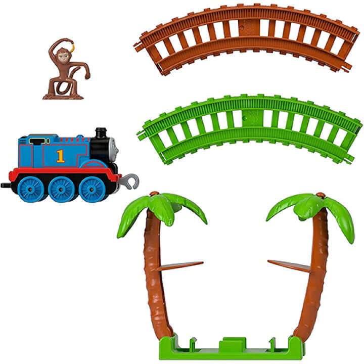 市場 きかんしゃトーマス 線路 Friends トーマス モンキートラブル きかんしゃ レール 機関車 Thomas レール付き 乗り物 おもちゃ レールセット